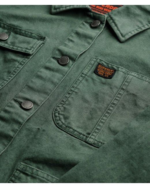 Superdry Green Chore Jacket