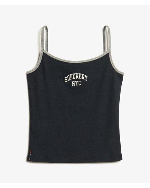Superdry Blue & Co Athletic Essentials Cami Top