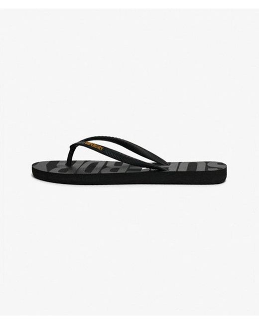 Superdry Black & Co Essential Flip Flops
