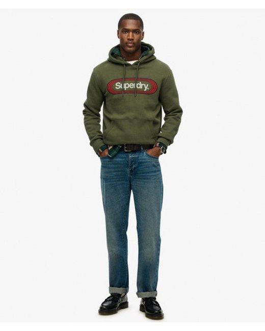 Superdry Green & Co Vintage Trade Tab Hoodie for men