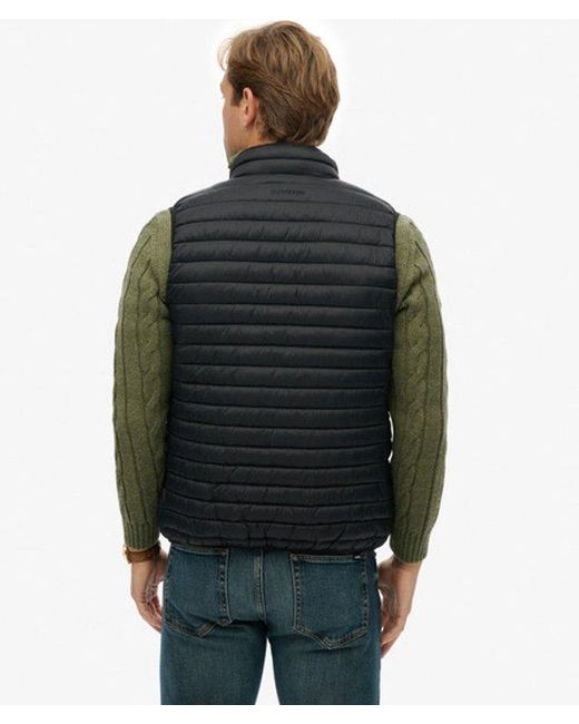 Superdry Green & Co Fuji Lite Padded Gilet for men