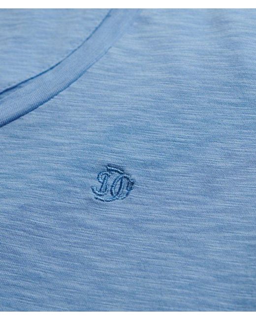 Superdry Blue & Co Studios Scoop Neck T-shirt