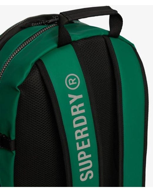 Superdry Green Tarp Rucksack