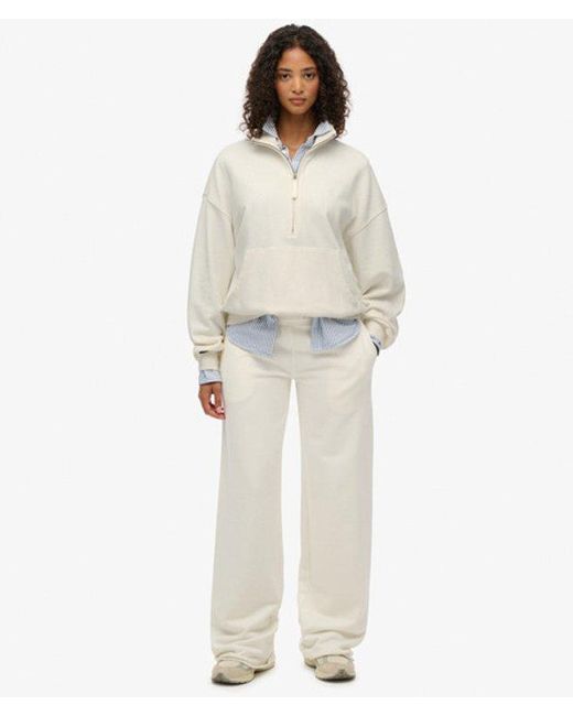 Superdry White & Co Studios Half Zip Sweatshirt