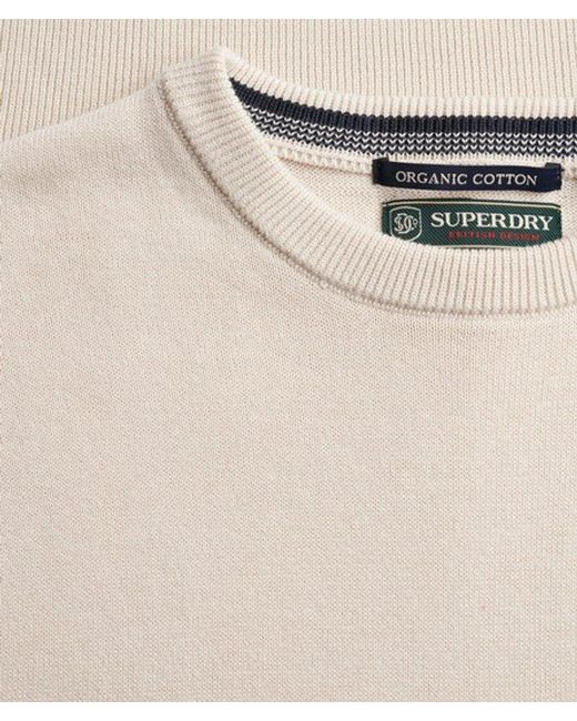 Superdry Natural & Co Essentials Cotton Jumper for men