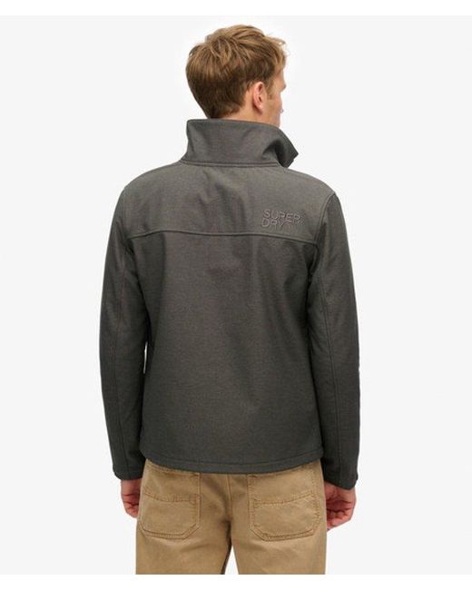 Superdry Gray & Co Marl Ripstop Trekker Jacket for men