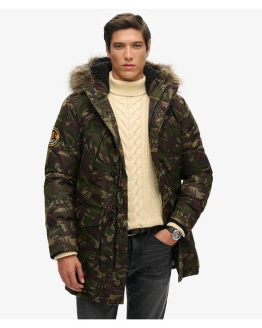 Superdry Multicolor Everest Parka Coat for men