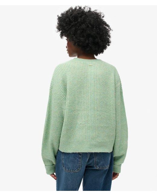 Superdry Green & Co Brushed Crew Neck Jumper