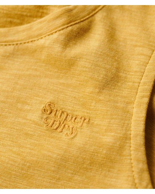 Superdry Blue & Co Scoop Neck Tank Top