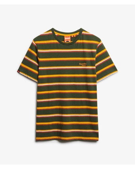 Superdry Green & Co Essentials Stripe T-shirt for men