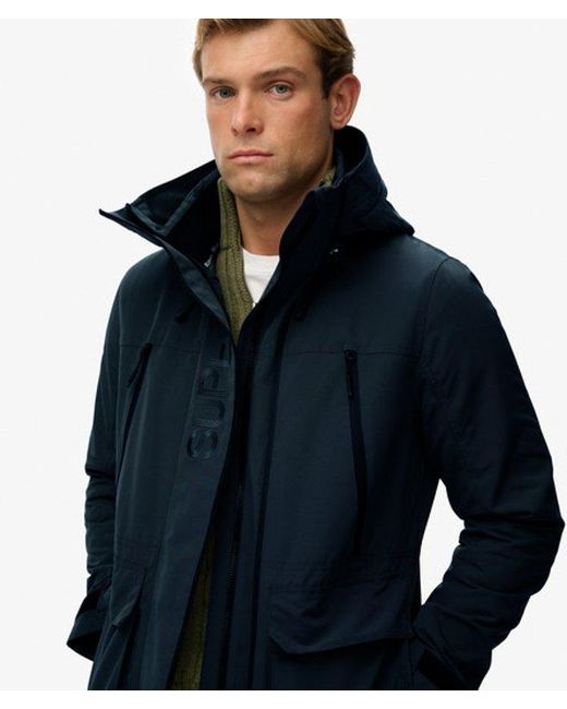 Homme Coupe-Vent Colour Block Taille Superdry pour homme en coloris Blue
