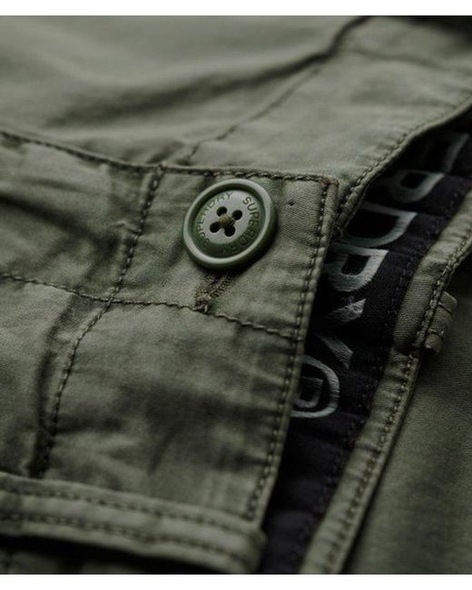 Superdry Green & Co Low Rise Straight Cargo Pants