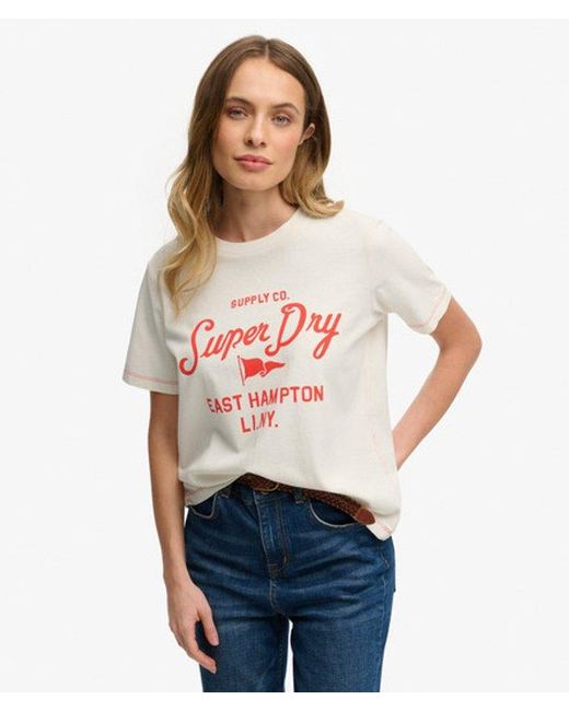 Superdry White & Co Heritage Hamptons T-shirt