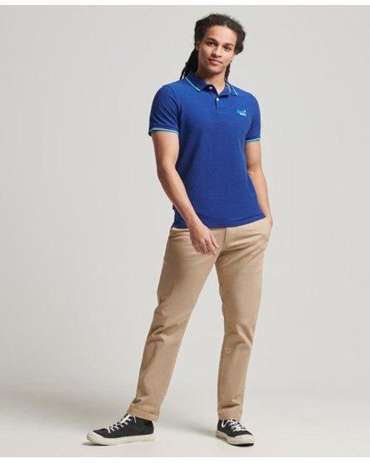 Superdry Denim Poolside Pique Polo 