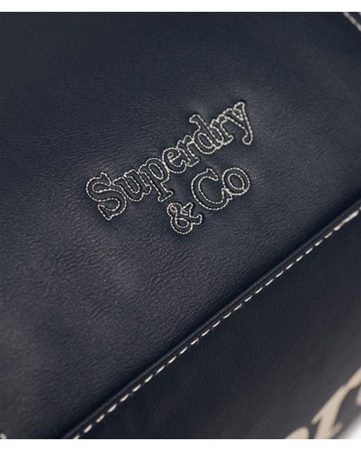 Superdry Blue & Co Vintage Bowling Bag