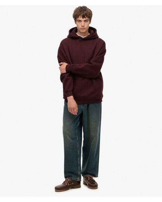 Superdry Brown & Co Oversized Hoodie for men
