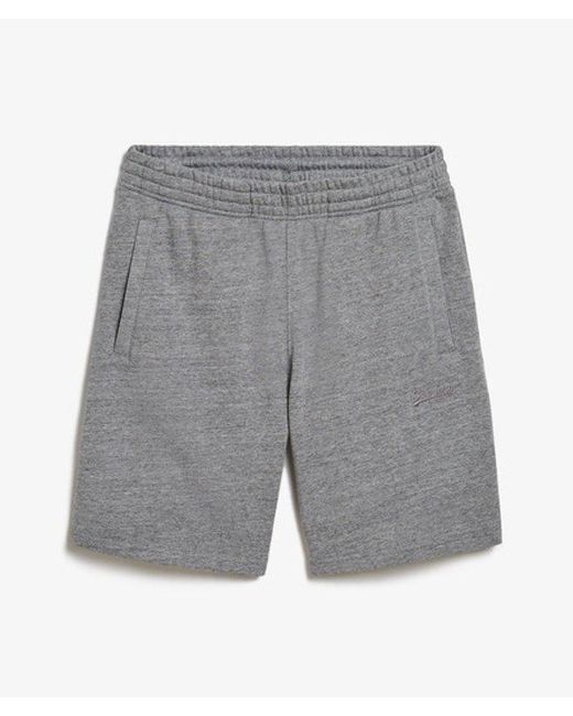 Superdry Gray & Co Essential Logo Jersey Shorts for men