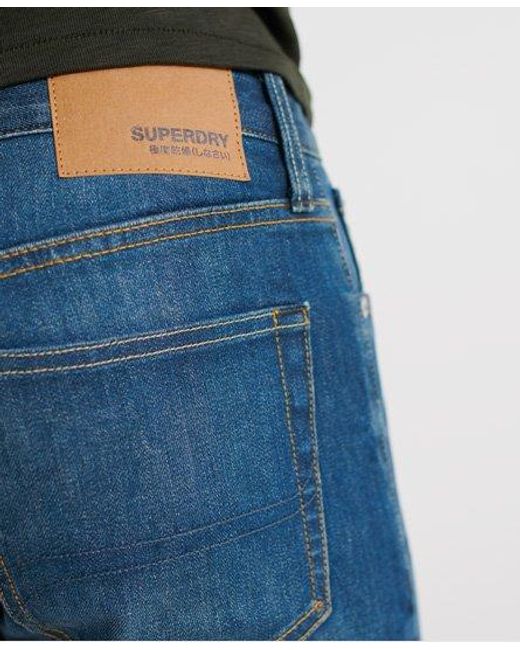 Superdry Blue 03 Tyler Slim Jeans Basil Authentic for men