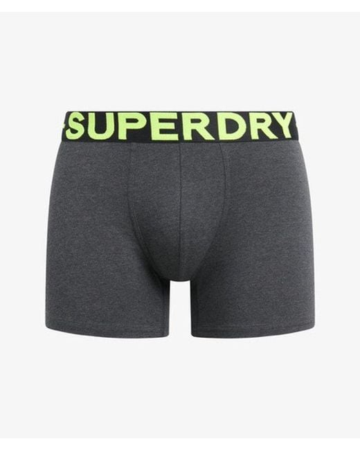 Superdry Green & Co Boxer Triple Pack for men