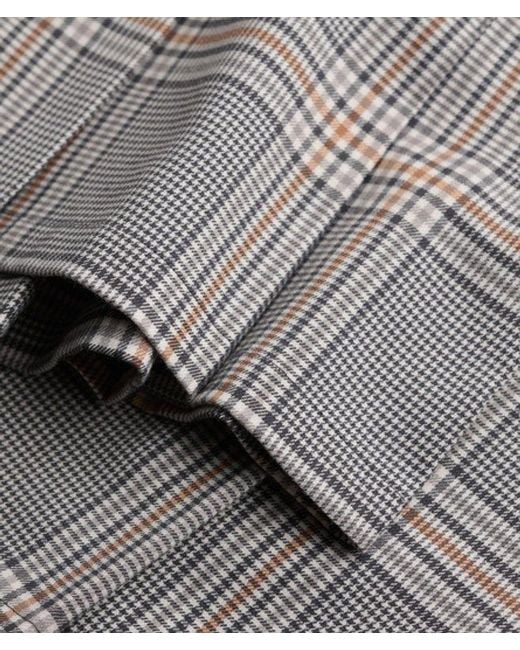Superdry Blue Uperdry Vintage Check Kirt