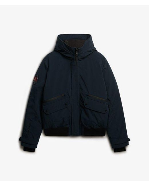 Superdry Blue & Co City Padded Bomber Jacket for men