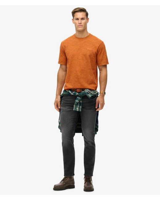 Superdry Orange & Co Over-dyed Slub Marl T-shirt for men