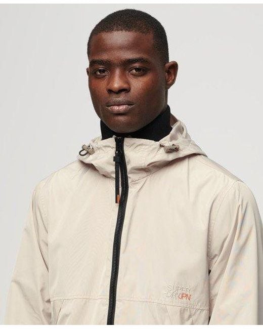 Superdry Natural Hooded Sd Windbreaker Jacket for men