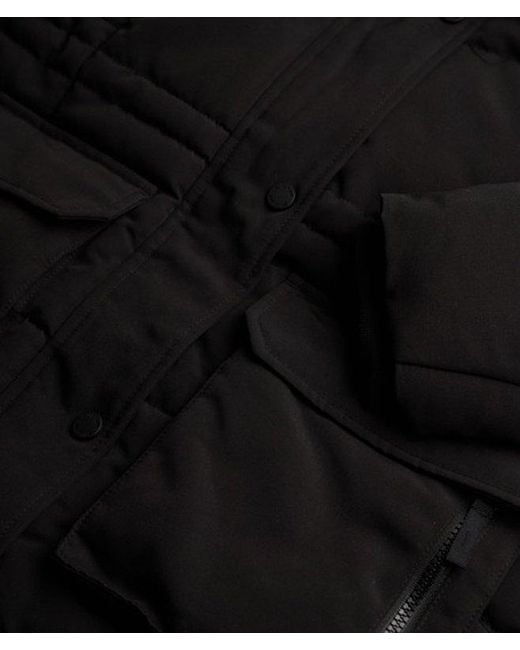 Superdry Black & Co Everest Long Puffer Coat
