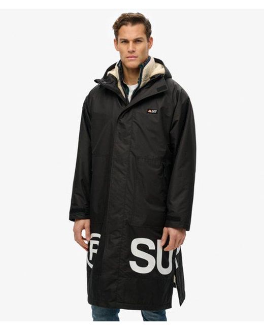 Superdry Black & Co Robe for men