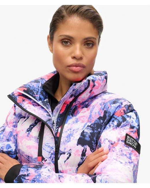 Superdry Blue & Co Ski Boxy Puffer Jacket