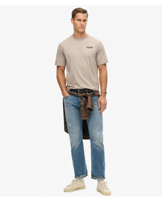 Superdry Gray & Co Luxury Sport Loose Fit T-shirt for men