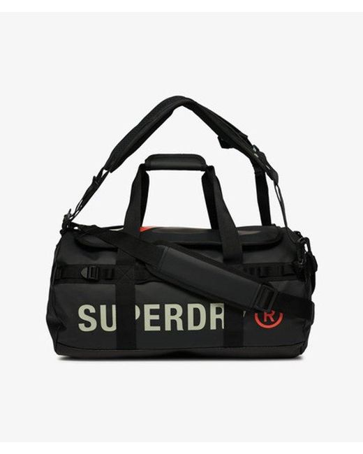 Sac polochon tarp Superdry en coloris Black