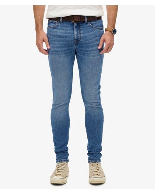 Superdry Blue & Co Vintage Skinny Jeans for men