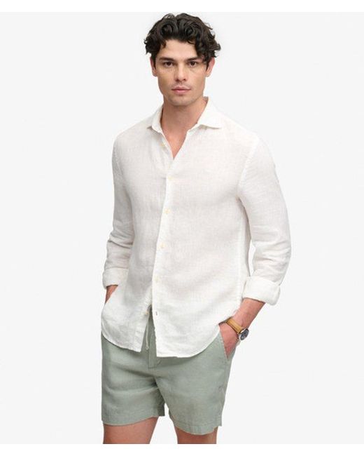 Superdry White & Co The Merchant Store - Linen Shorts for men