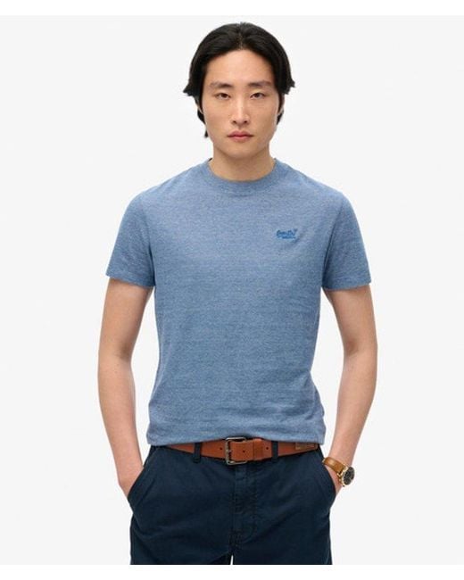 Superdry Blue & Co Essential Logo T-shirt for men