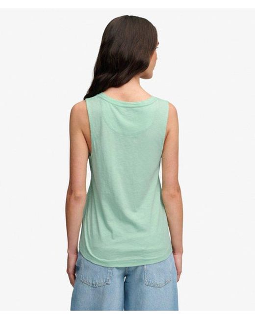 Superdry Green & Co Scoop Neck Tank