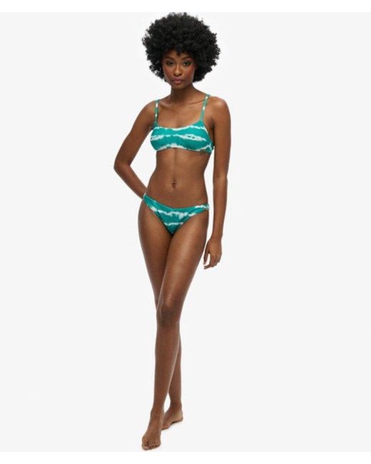 Superdry Pink & Co Tie Dye Recycled Bikini Briefs