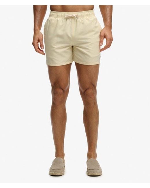 Superdry Blue & Co Embroidered Logo 15- Inch Swim Shorts for men