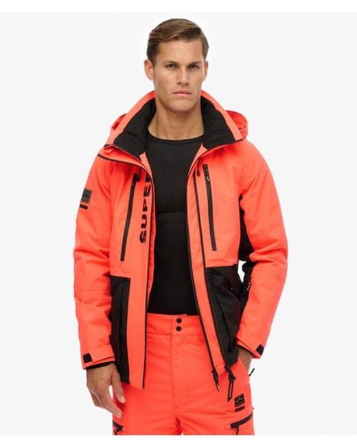 Superdry Red & Co Ultimate Freestyle Ski Jacket for men