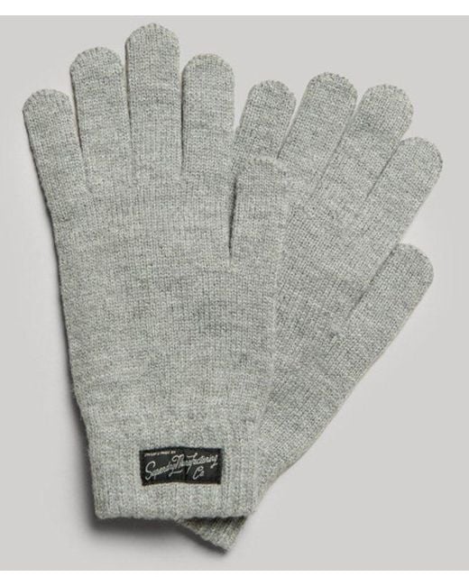 Superdry Gray & Co Essential Logo Gloves