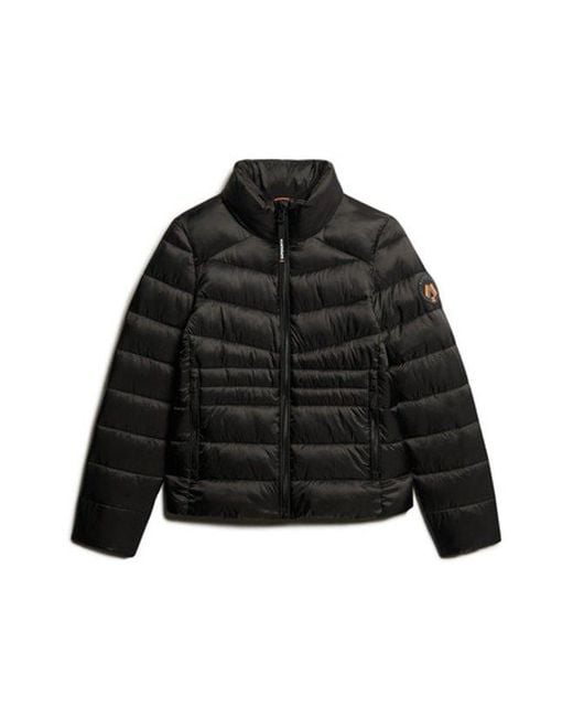 Superdry Black & Co Fuji Quilted Padded Jacket