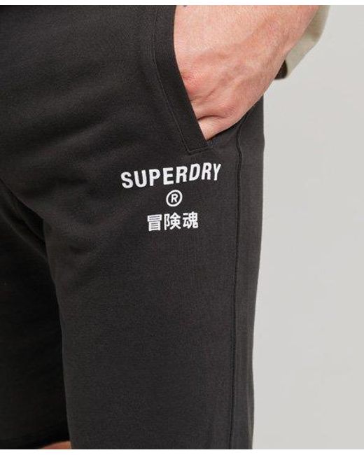Superdry Code Core Sports Shorts Black for men