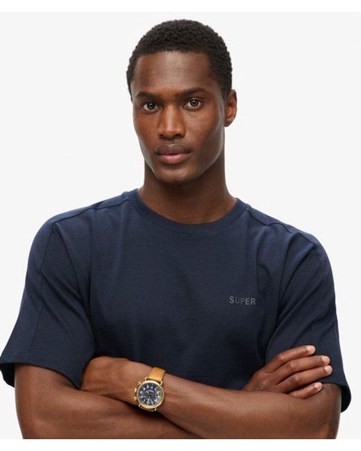 Superdry Blue & Co Tech Relaxed T-shirt for men