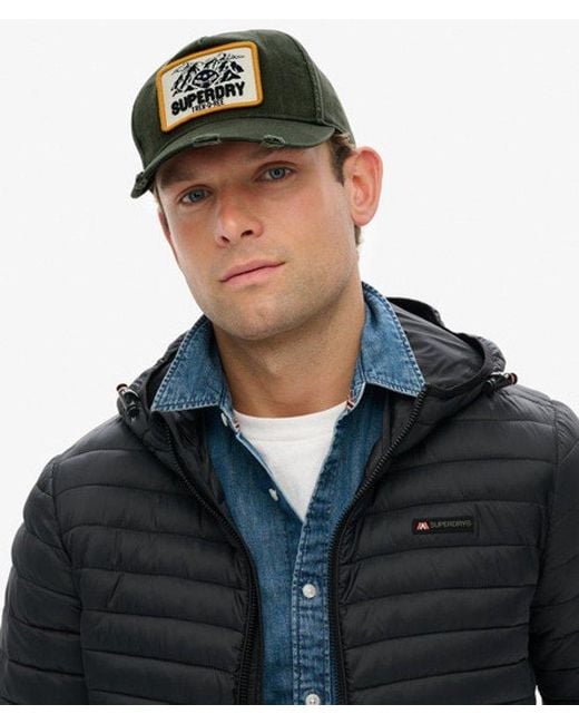 Superdry Green Graphic Trucker Cap