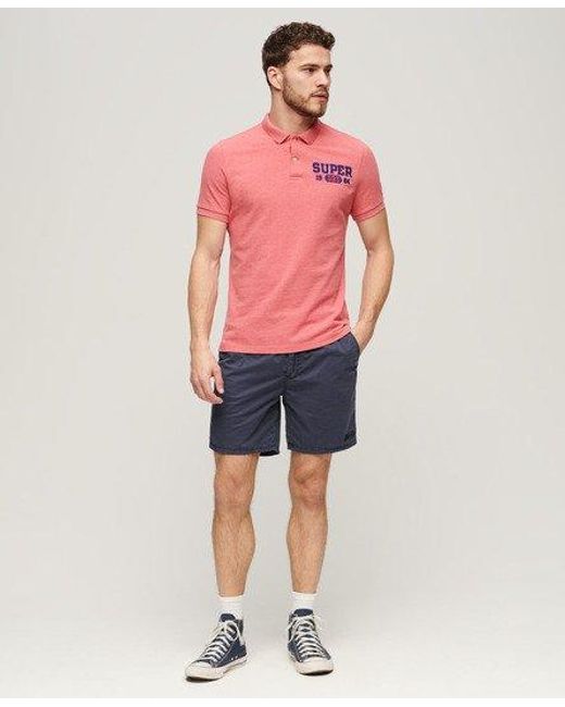 Superdry Blue Walk Shorts for men