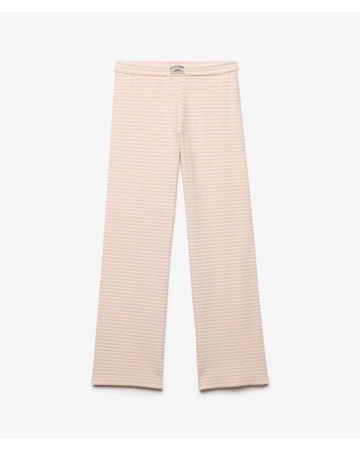 Superdry Blue & Co Athletic Essentials Stripe Jersey Trousers