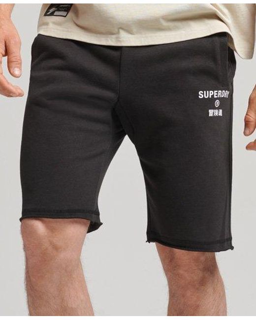Superdry Code Core Sports Shorts Black for men