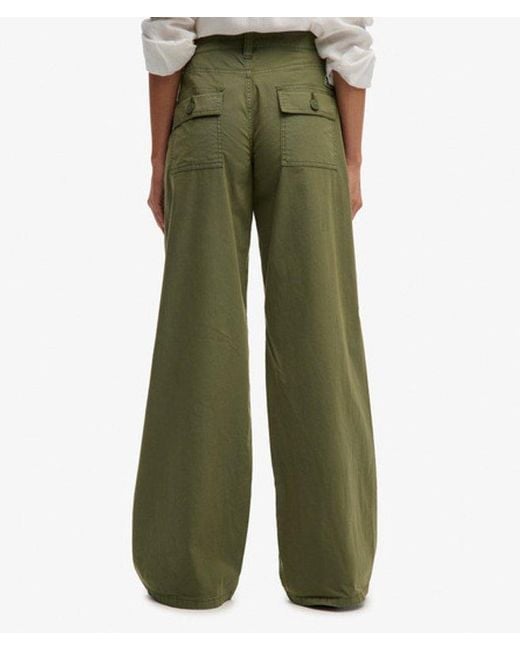Superdry Green & Co baggy Cargo Pants