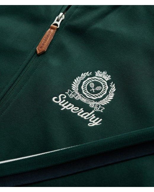 Superdry Green Country Club Track Top