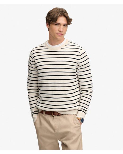Superdry Natural & Co The Merchant Store - Breton Jumper for men